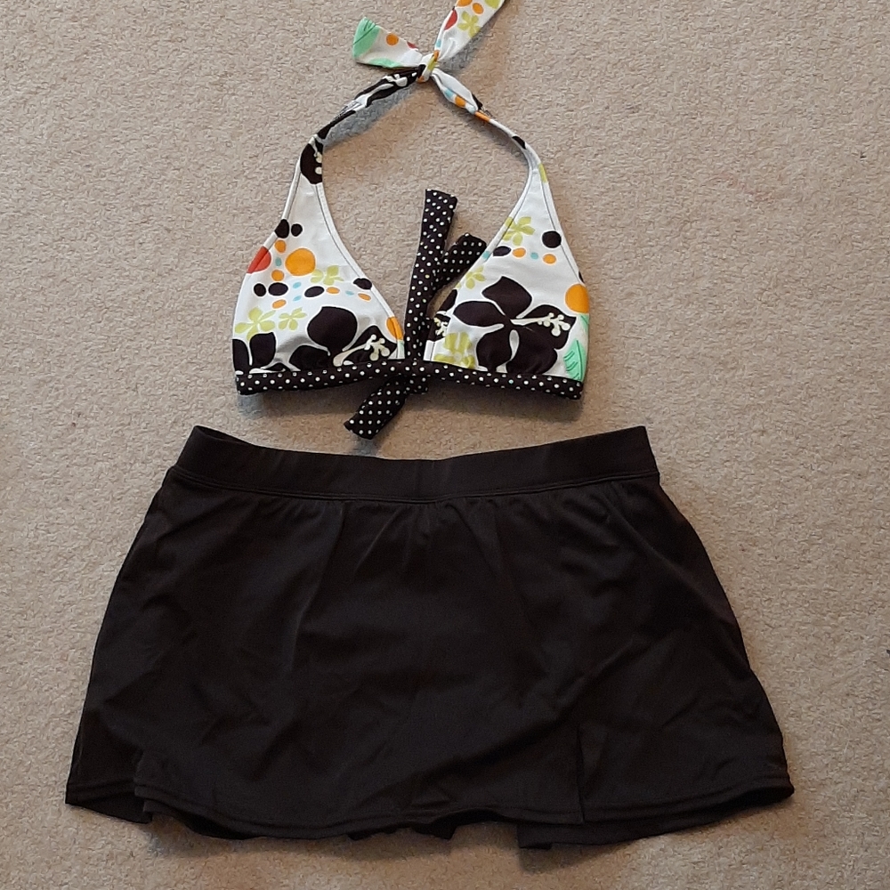 Arizona bikini with swim skirt
